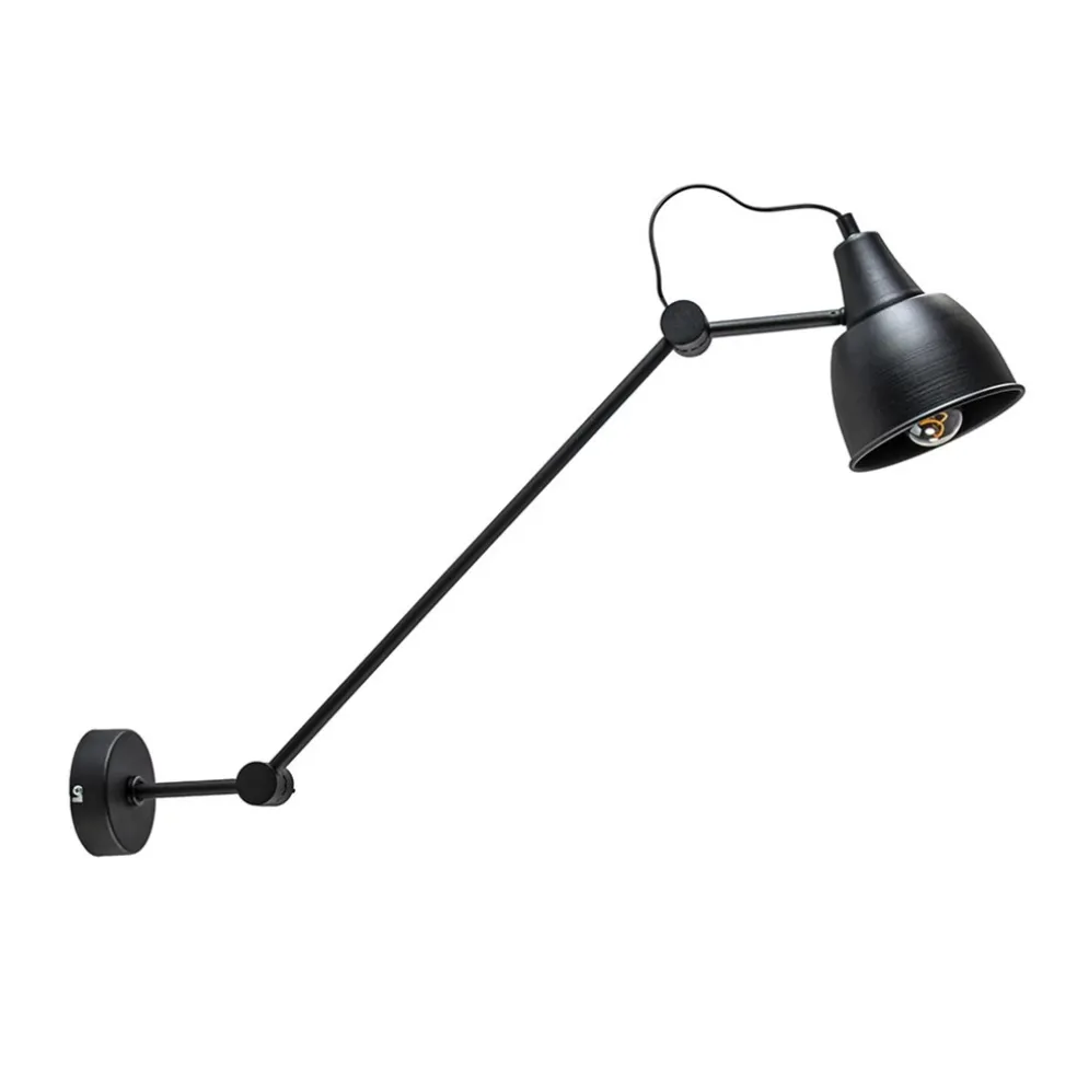 Sale Straluma Wandlamp industrieel verstelbare arm zwart