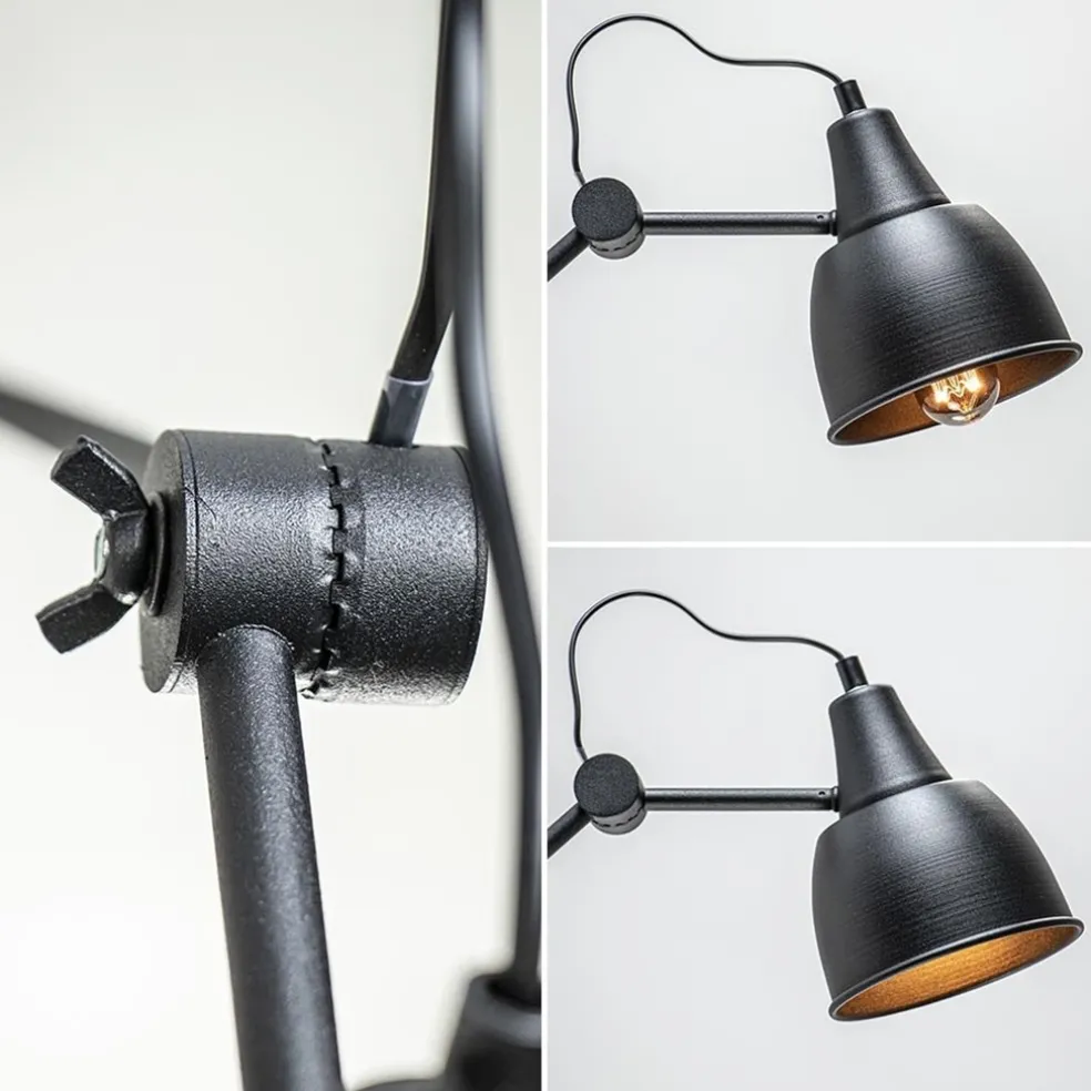 Sale Straluma Wandlamp industrieel verstelbare arm zwart