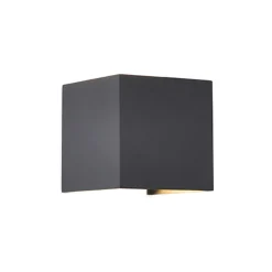 Online Straluma Wandlamp kubus buiten antraciet IP54
