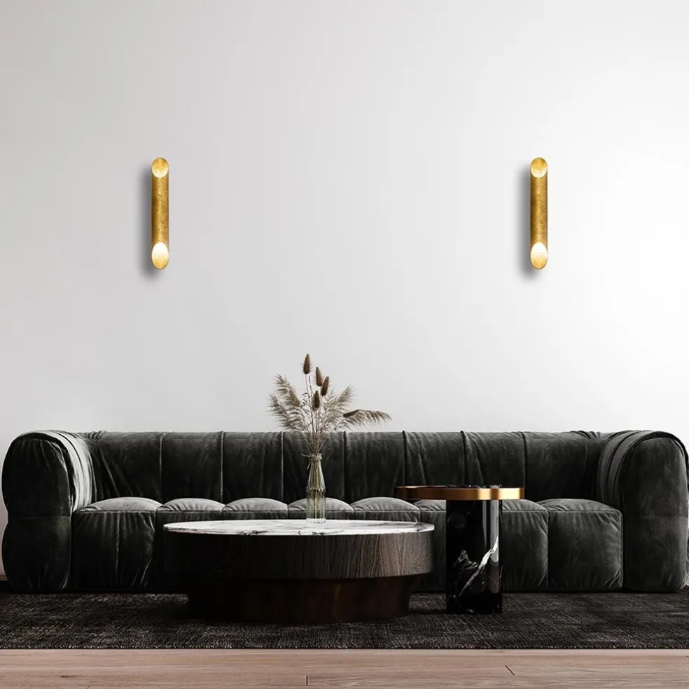 Outlet Straluma Wandlamp Mack ambachtelijk brons