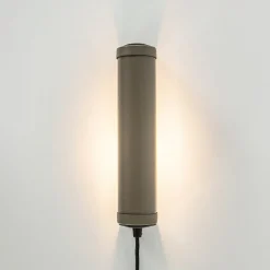 Best Straluma Wandlamp mat bruin met draaibare kap