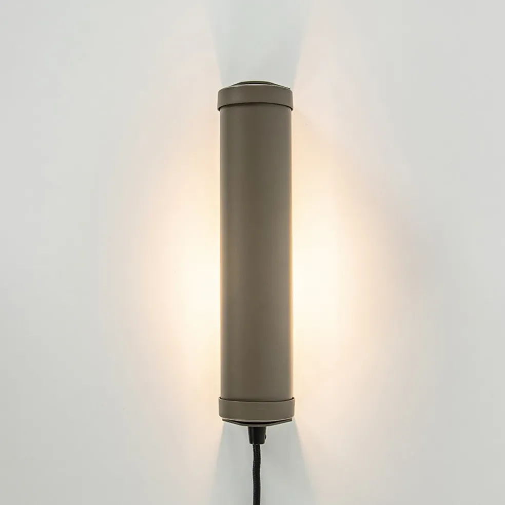 Best Straluma Wandlamp mat bruin met draaibare kap