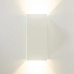 Sale Straluma Wandlamp rechthoek wit up+down GU10
