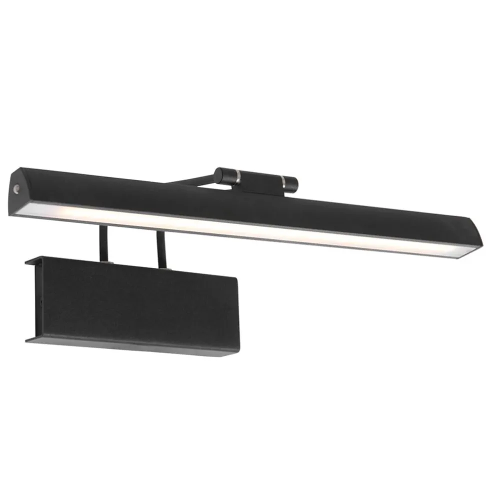 Discount Straluma Wandlamp schilderij zwart inclusief dimbaar LED