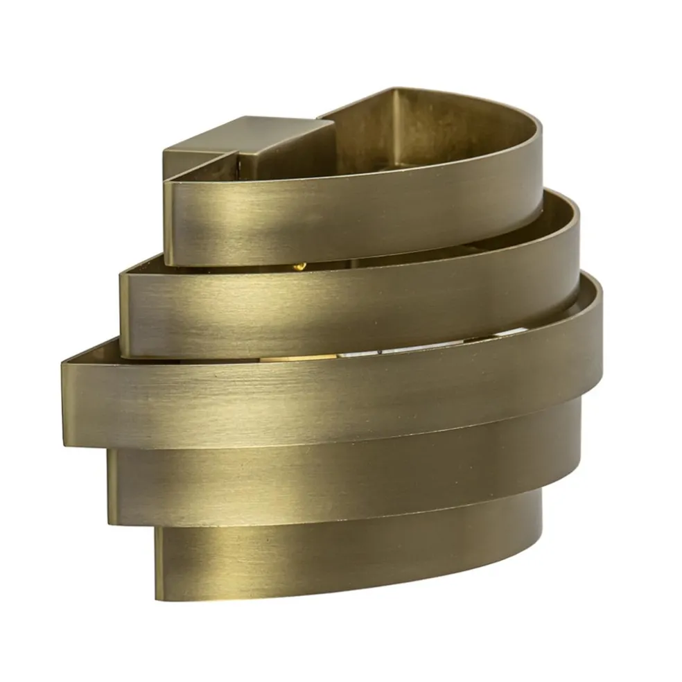 Best Straluma Wandlamp Scudo brass 25cm