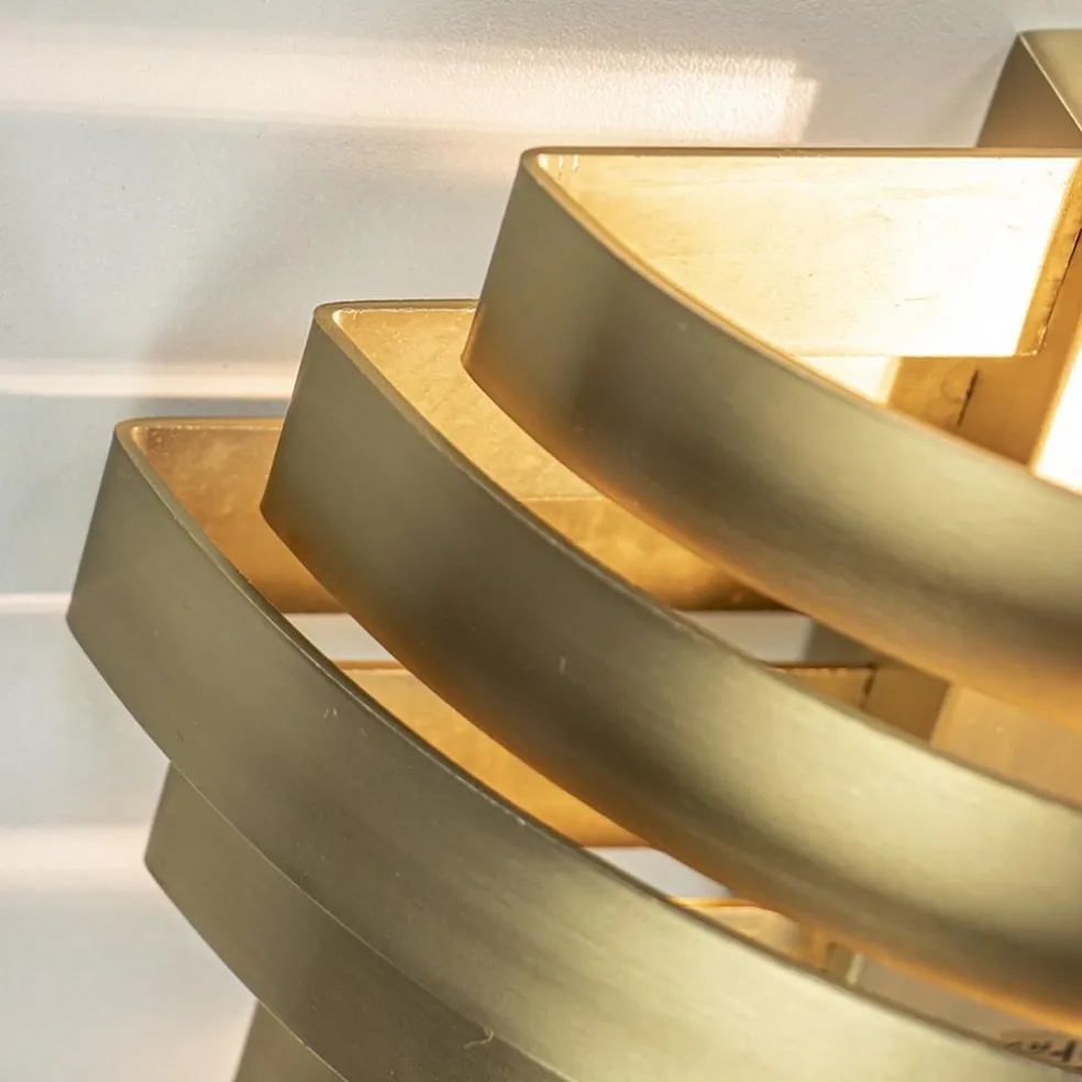 Best Straluma Wandlamp Scudo brass 25cm