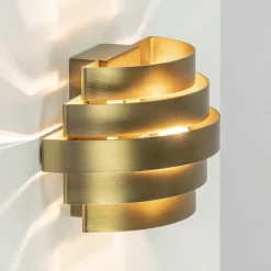 Discount Straluma Wandlamp Scudo brass 20cm