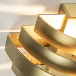 Discount Straluma Wandlamp Scudo brass 20cm