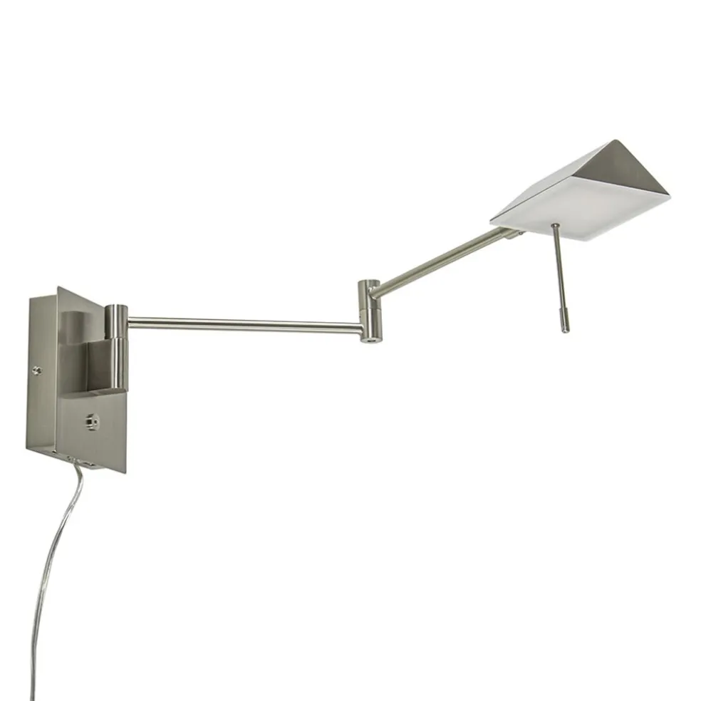 Shop Straluma Wandlamp staal verstelbaar met dim to warm functie
