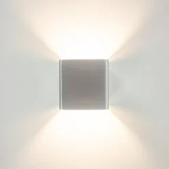Outlet Straluma Wandlamp Stretto kubus alu