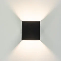 Flash Sale Straluma Wandlamp Stretto kubus zwart