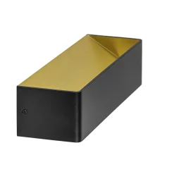 Best Sale Straluma Wandlamp Stretto zwart/goud 30cm