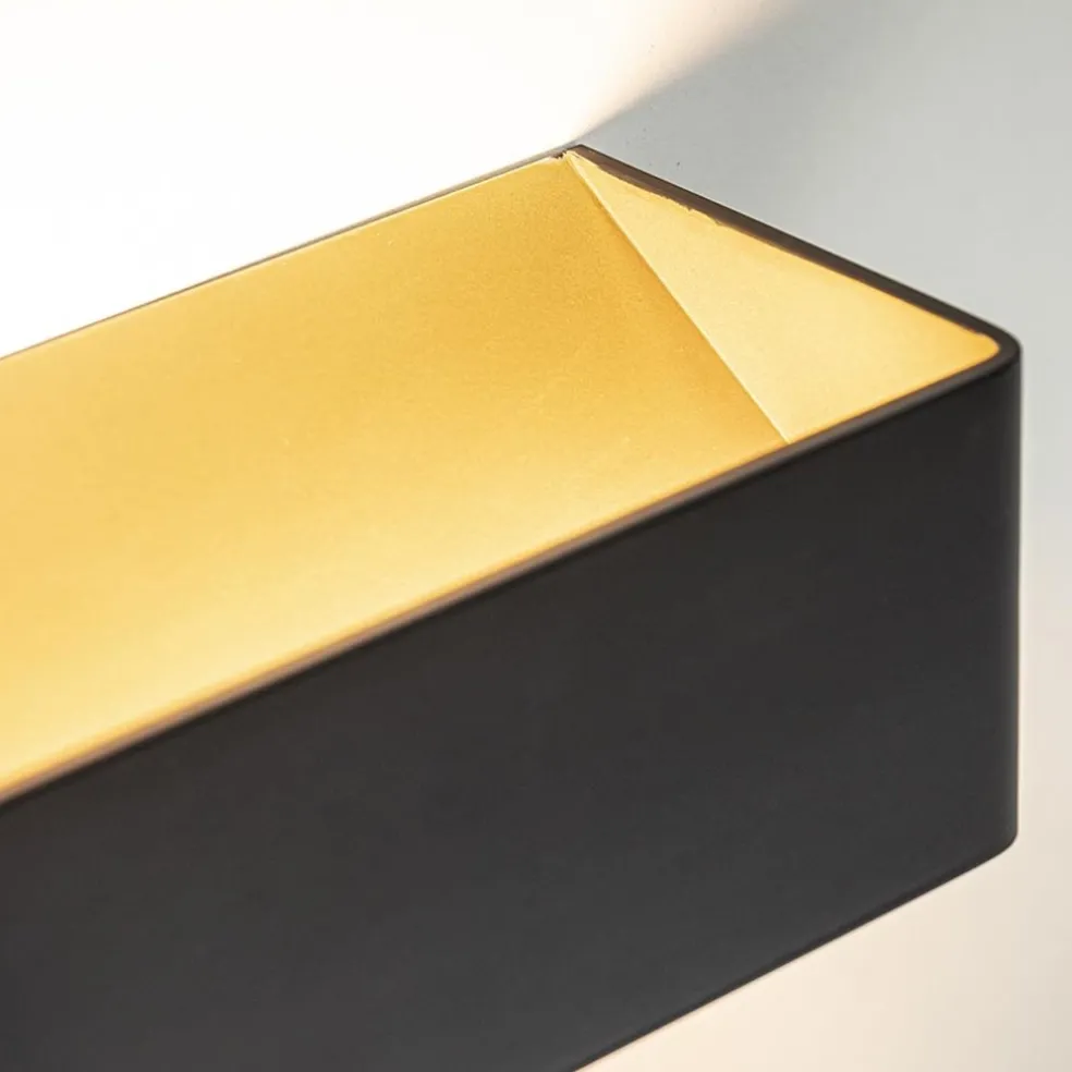 Best Sale Straluma Wandlamp Stretto zwart/goud 30cm