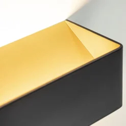 Flash Sale Straluma Wandlamp Stretto zwart/goud 20cm