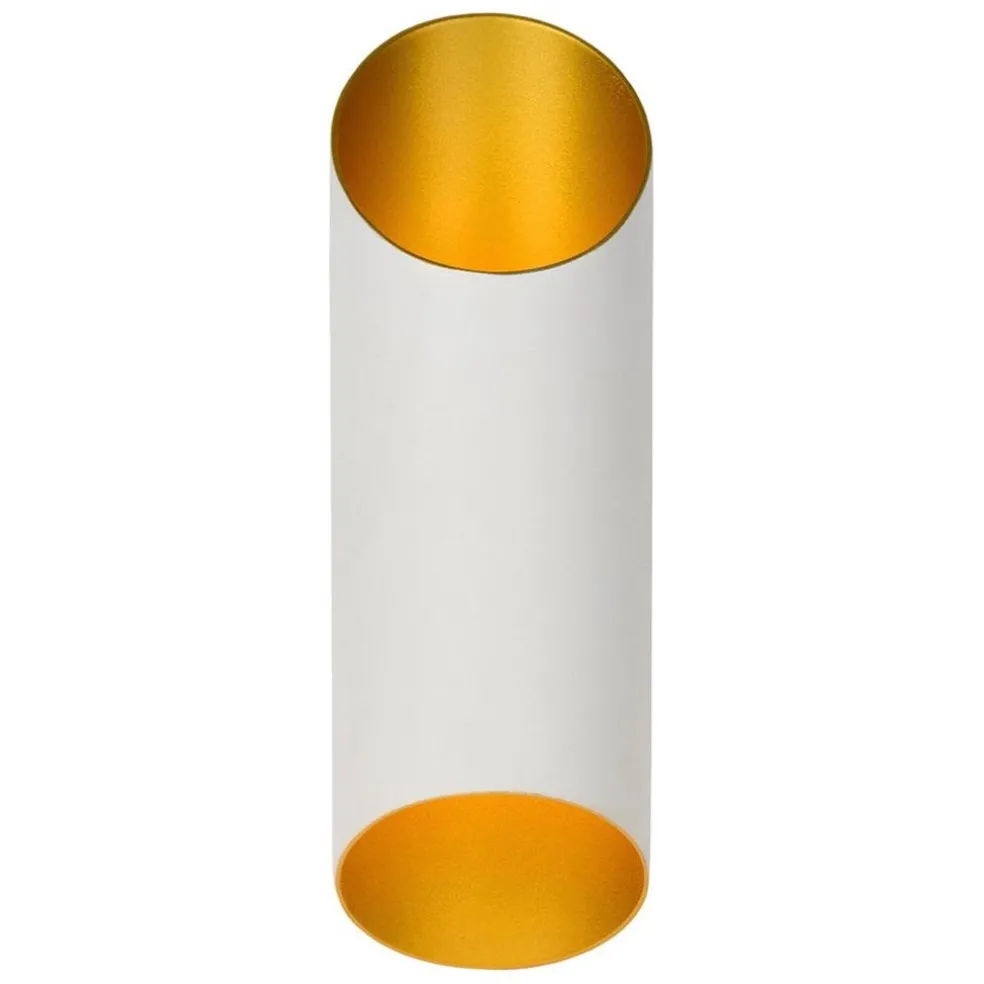 Clearance Straluma Wandlamp up+down cilinder wit/goud