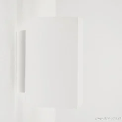 Shop Straluma Wandlamp wit rechthoek up+down gu10