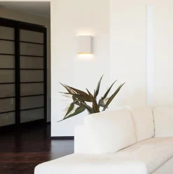Online Straluma Wandlamp wit/goud ovaal dimbaar
