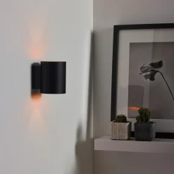 Flash Sale Straluma Wandlamp Xera zwart/goud binnenkant