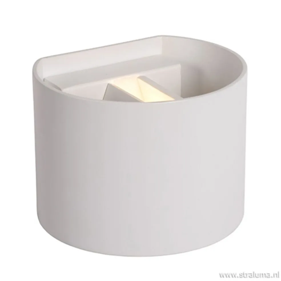 New Straluma Wandlamp Xio wit afgerond incl. led g9