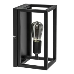 Clearance Straluma Wand-/plafondlamp rechthoek frame zwart
