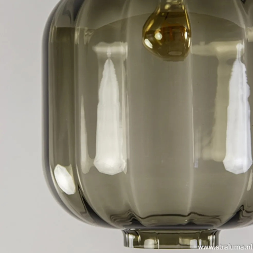 Sale Straluma Zwart glazen plafondlamp luxury