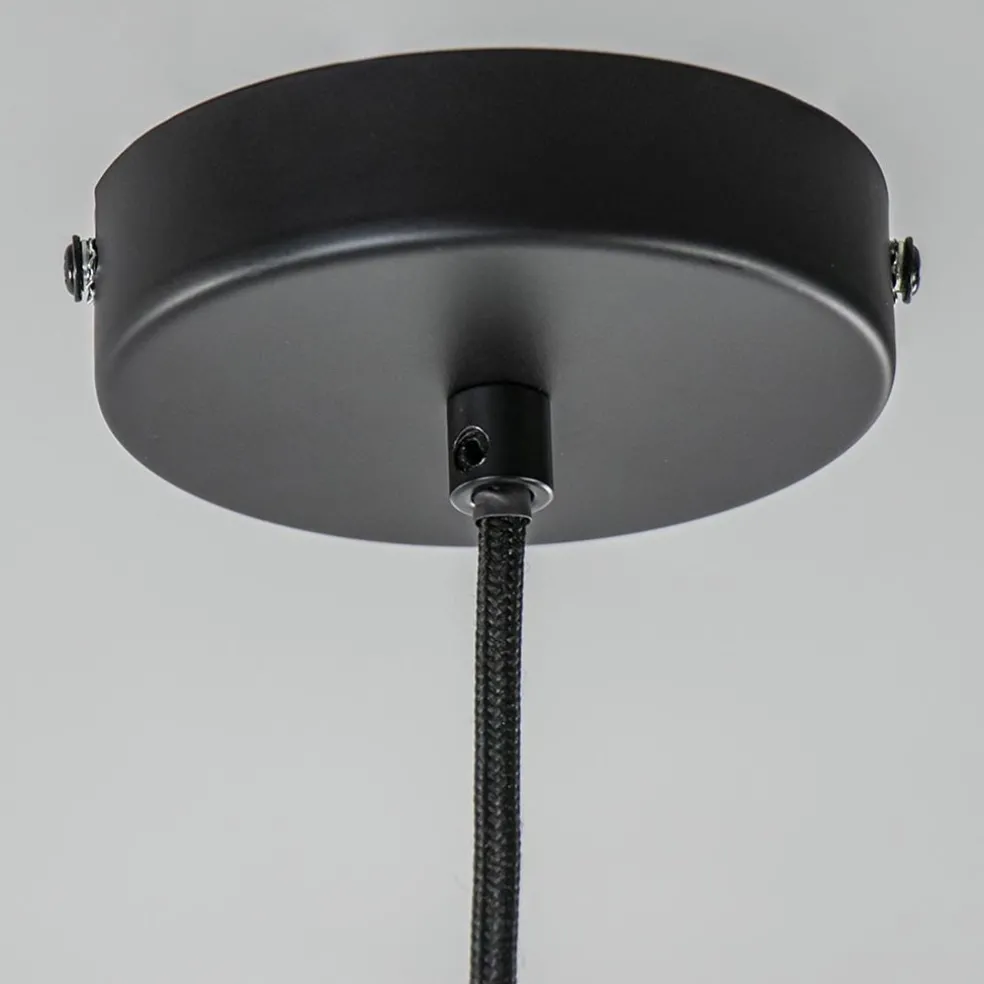 Cheap Straluma Zwart metalen hanglamp bol 30 cm