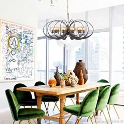 Flash Sale Straluma Zwart metalen hanglamp met smoke glas