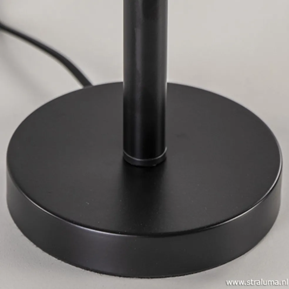 Hot Straluma Zwart metalen lampvoet Washington L&L