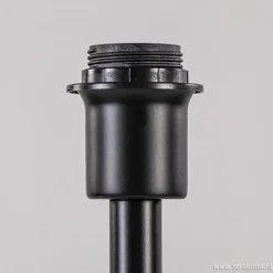 Hot Straluma Zwart metalen lampvoet Washington L&L