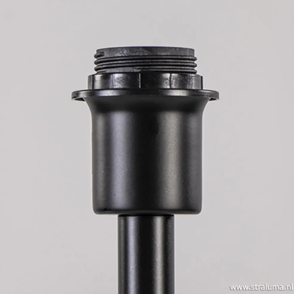 Hot Straluma Zwart metalen lampvoet Washington L&L