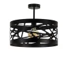 Cheap Straluma Zwart metalen plafondlamp Scandinavisch