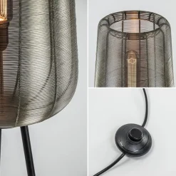 Best Sale Straluma Zwarte driepoot Adeta met nikkel kap