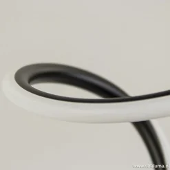 Cheap Straluma Zwarte LED tafellamp met touchdimmer