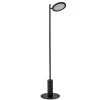 Best Straluma Zwarte LED vloerlamp 3-standen dimbaar