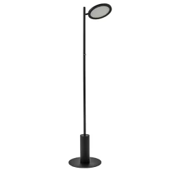 Best Straluma Zwarte LED vloerlamp 3-standen dimbaar