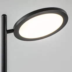 Best Straluma Zwarte LED vloerlamp 3-standen dimbaar