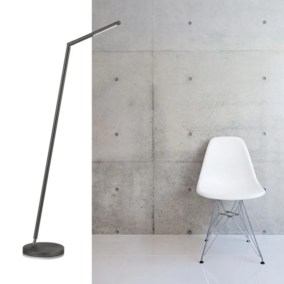 New Straluma Zwarte leeslamp vloerlamp LED