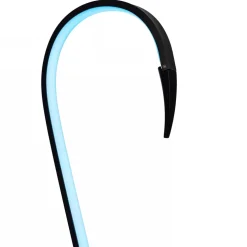 Hot Straluma Zwarte vloerlamp flamingo met LED RGB multicolor