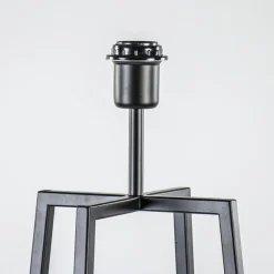Discount Straluma Zwarte vloerlamp modern frame excl. kap