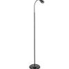 Store Straluma Zwarte vloer/leeslamp touch dimbaar
