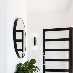 Shop Straluma Zwarte wandlamp up+down cilinder GU10
